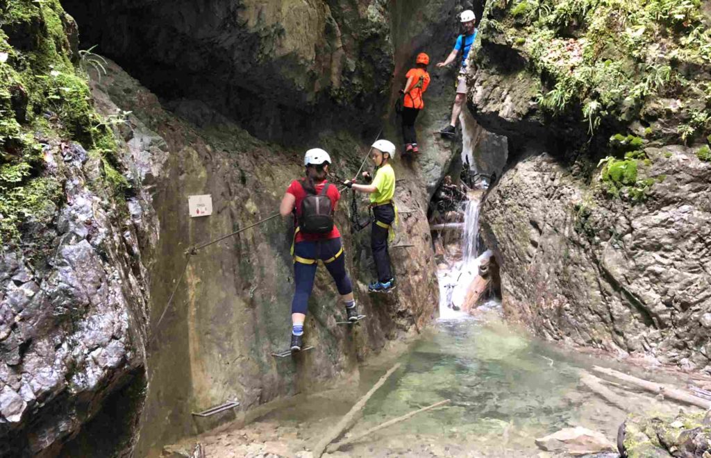 Miesta, ktoré musíte vidieť v Slovenskom raji Ferrata Kyseľ v Slovenskom raji