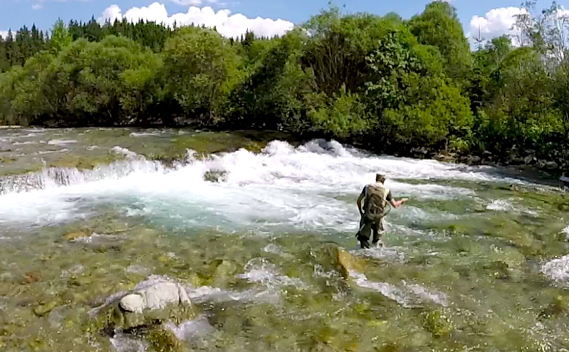 Flyfishing guided tour Slovakia11