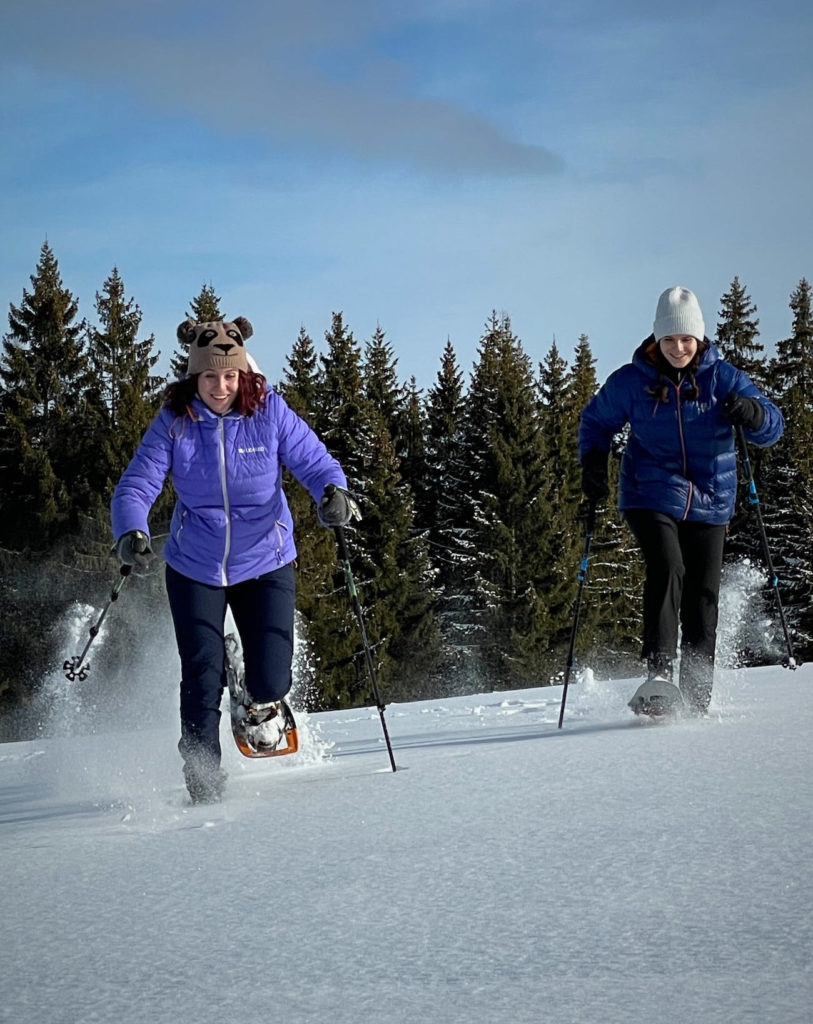 Snowshoeing in Slovakia 24