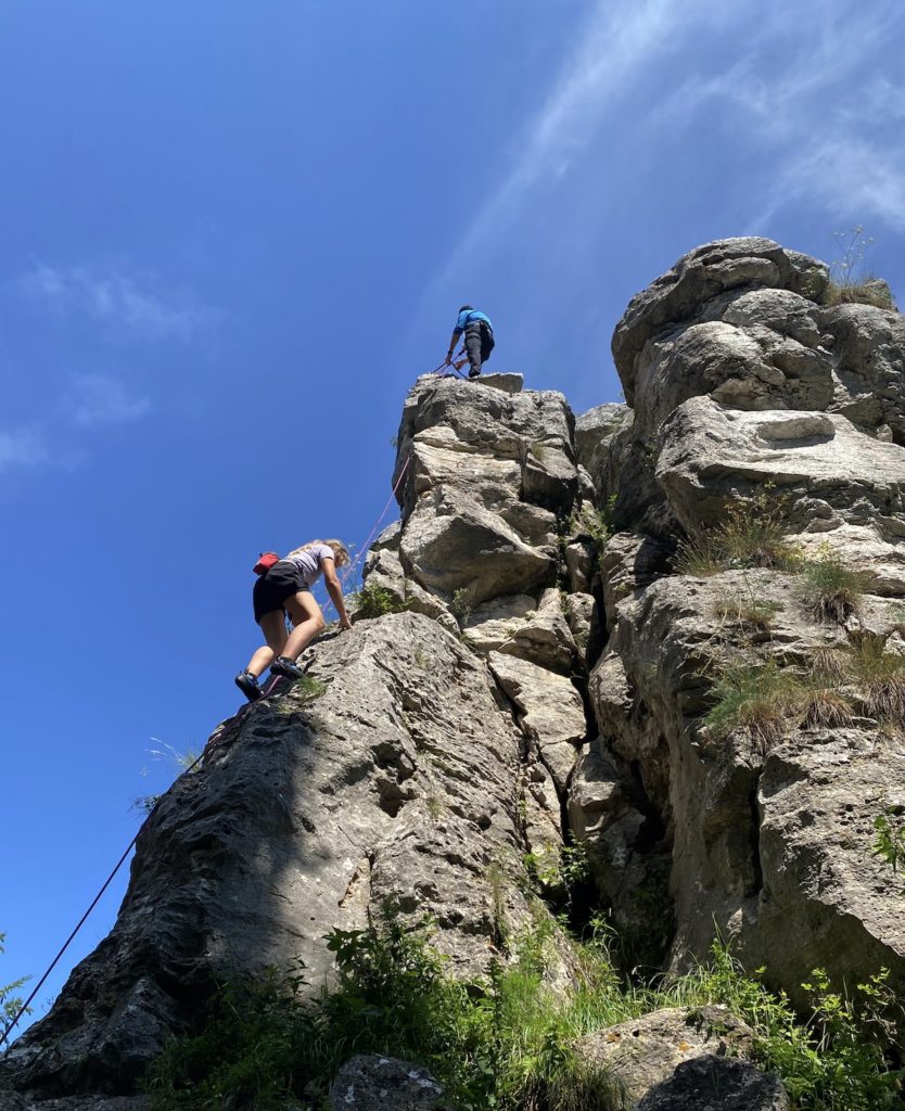 Rock climbing in Slovakia 11