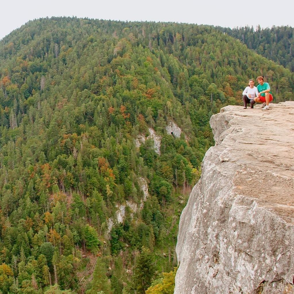 Rock climbing in Slovakia Tomasovsky vyhlad