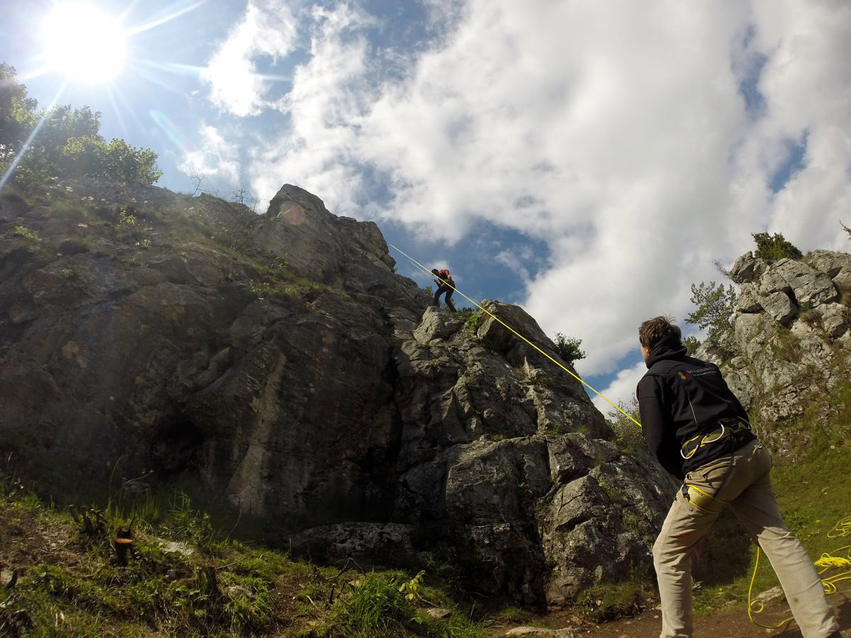 Rock climbing in Slovakia 3