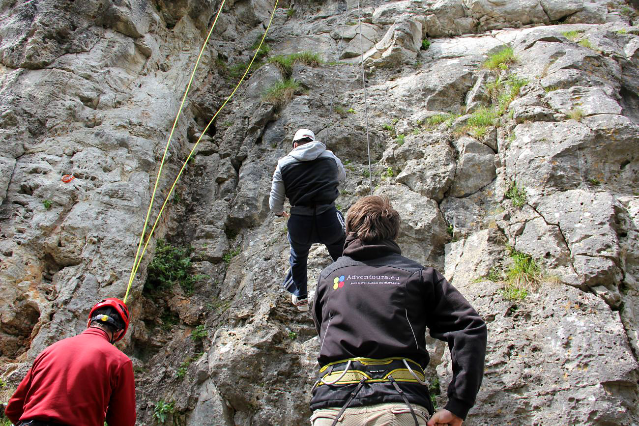 Rock climbing in Slovakia 4