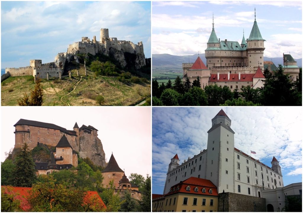 Visit top 4 castles in Slovakia