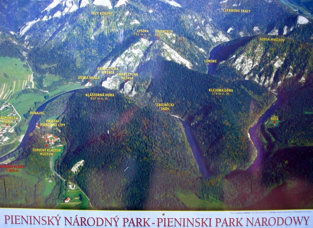 Four national parks tour of Slovakia in week Pieniny