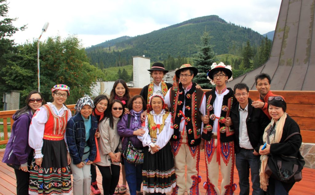 Four national parks tour of Slovakia in week folk clothes