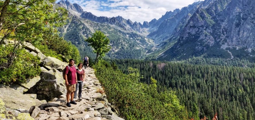 Easy Tatra Hiking holiday in Slovakia at Popradske pleso