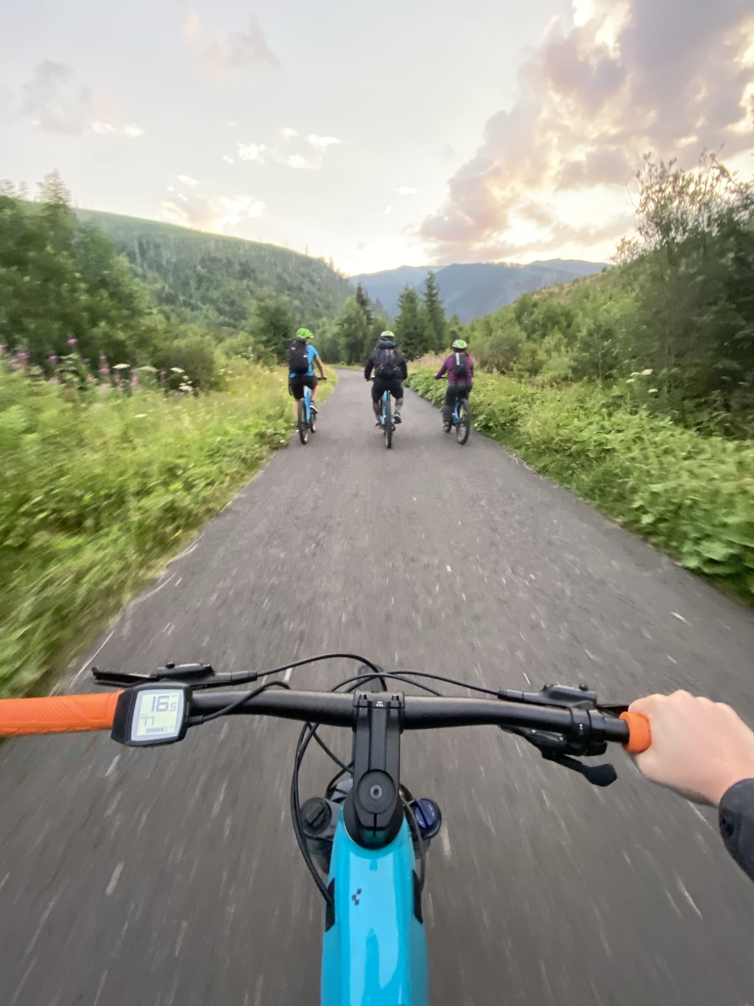 Ebike adventure tour in Slovakia near tatra mountain