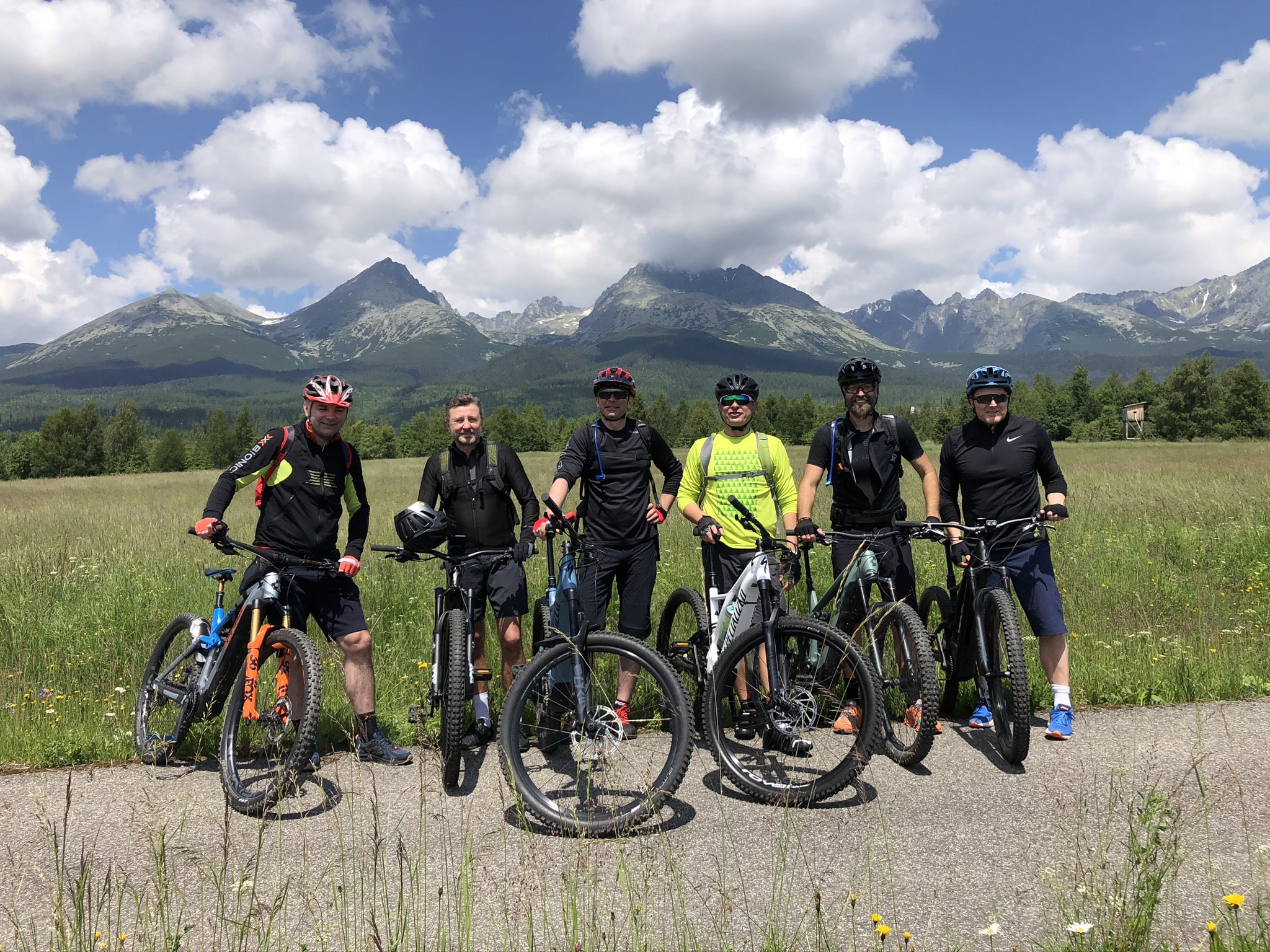 Ebike adventure tour in Slovakia near tatra mountain
